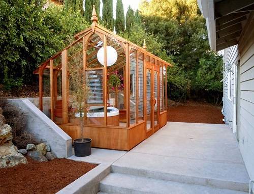 Gorgeous DIY Wooden Hot Tub Enclosure Kit for Your Backyard