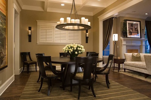 High End Formal Dining Room Sets With Cover