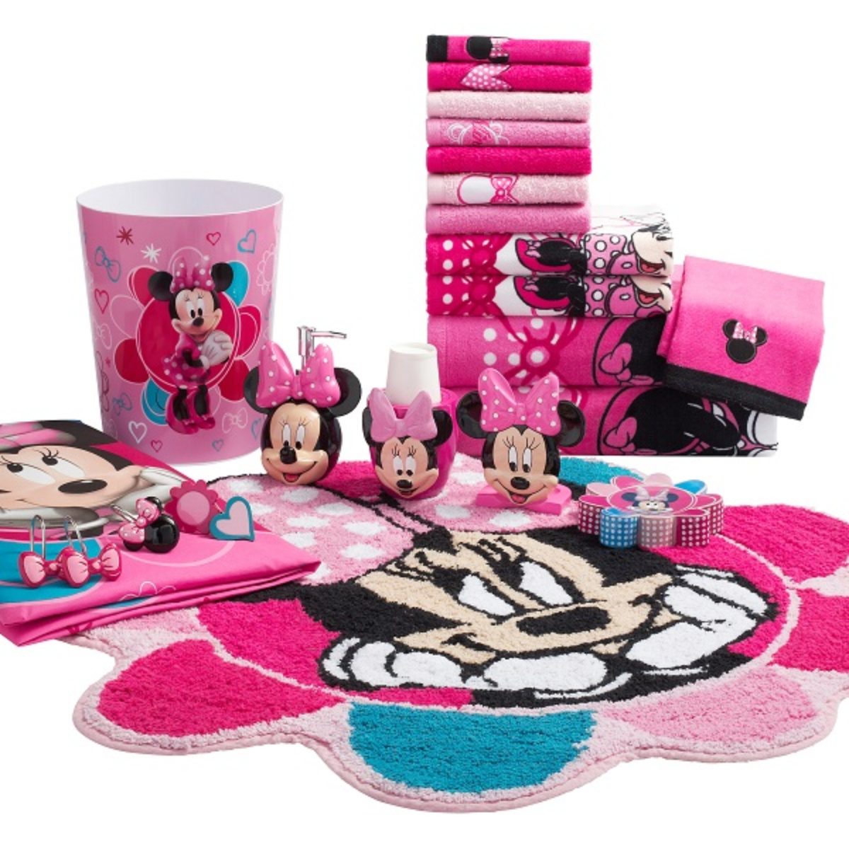 10 Catchy And Inviting Minnie Mouse Bathroom Set Ideas
