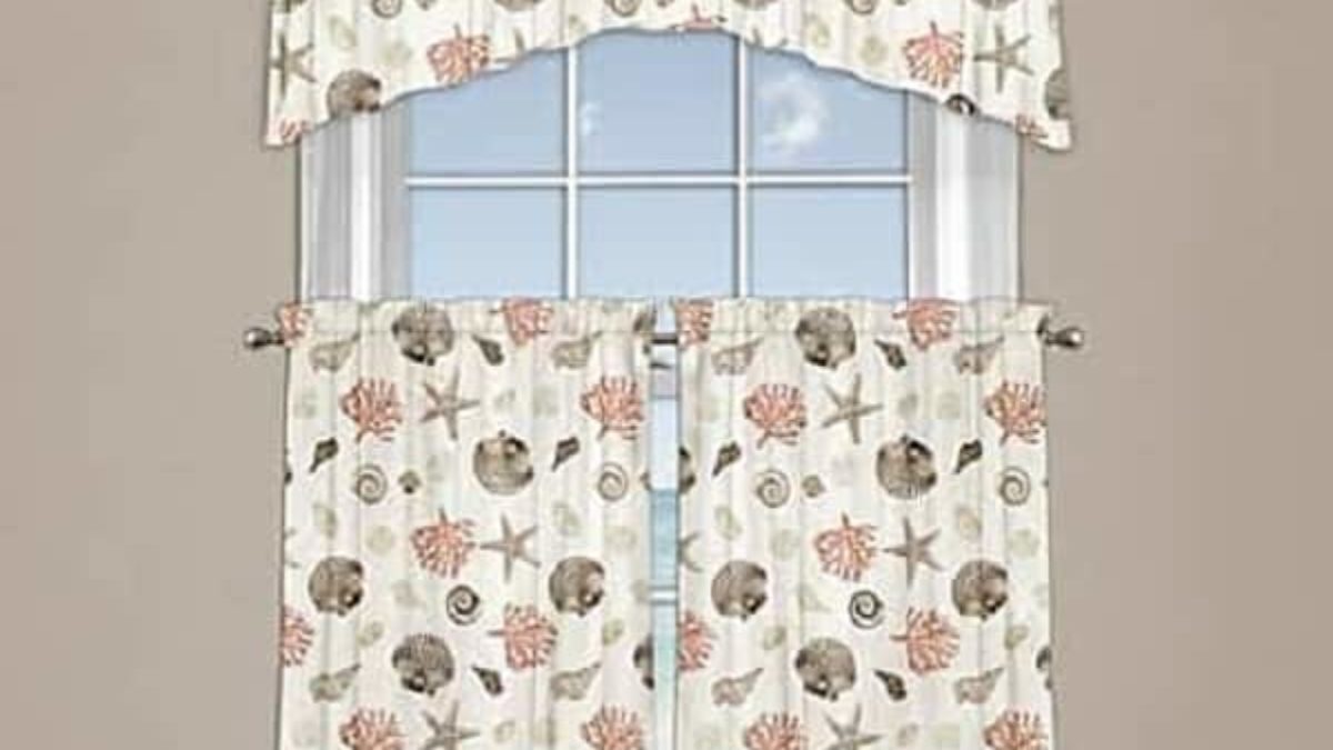 10 Attractive Coastal Kitchen Curtains Under 3300