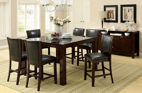 7 Piece Counter Height Dining Room Sets