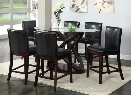 7 Piece Counter Height Dining Room Sets