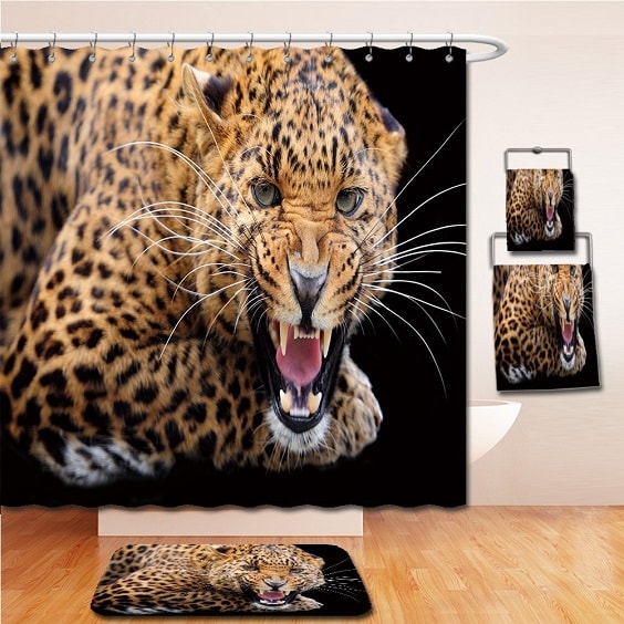 15 Amazon's Best Leopard Bathroom Accessories to Buy