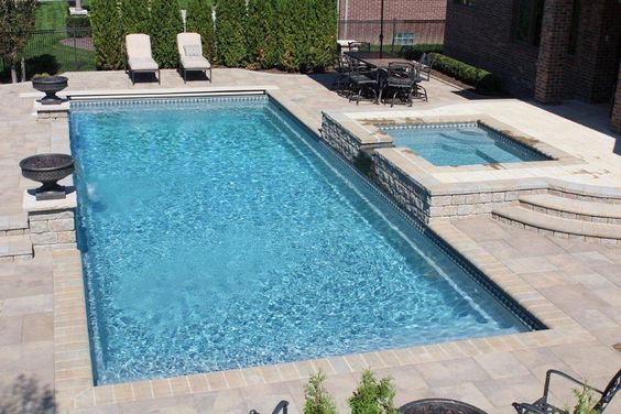 25 Breathtaking Hot Tub Pool Combo Design Ideas To Steal