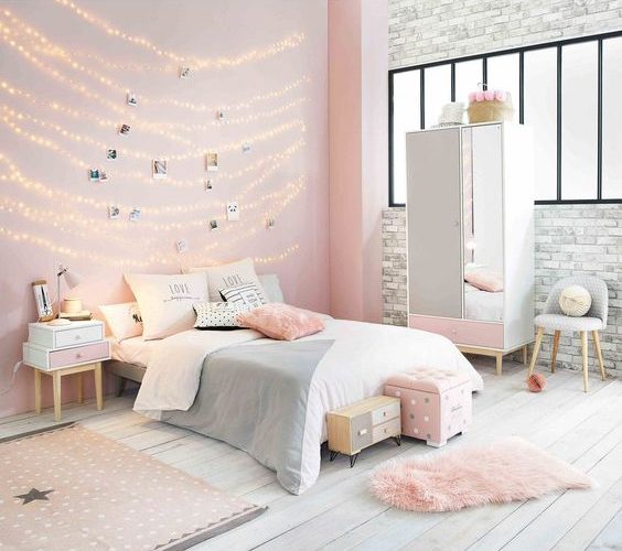 rose gold bedroom ideas 19