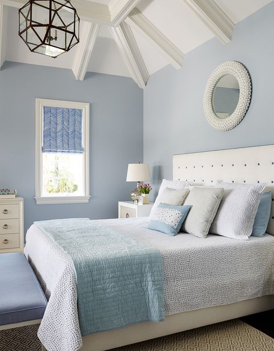 25+ Most Stunning Soft Blue Master Bedroom Ideas with Modern Vibe