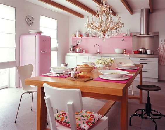 blush pink kitchen bar stools