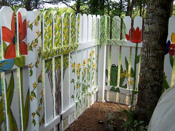 fence painting ideas 9