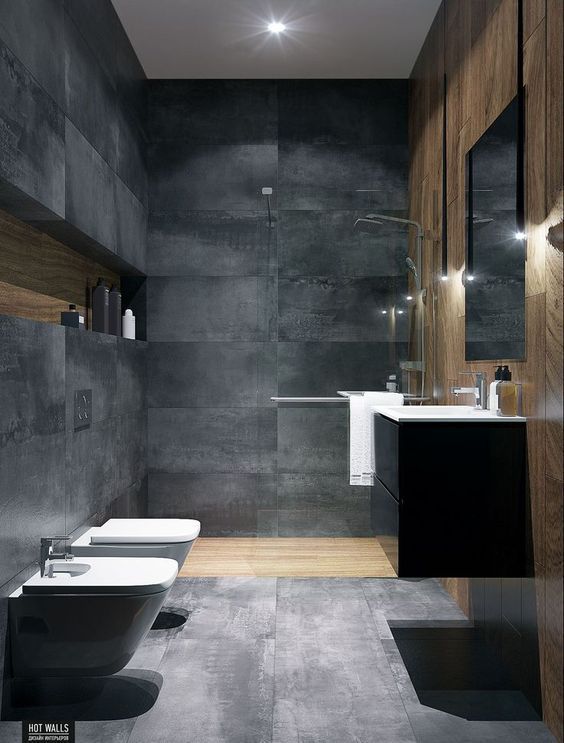 grey bathroom ideas 18