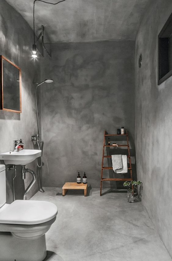 grey bathroom ideas 23