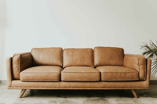 remove scratch marks from leather sofa